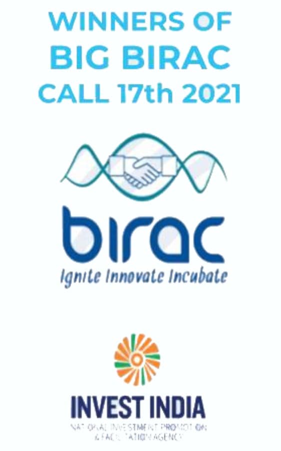 Winner Of BIG BIRAC call 17th 2021